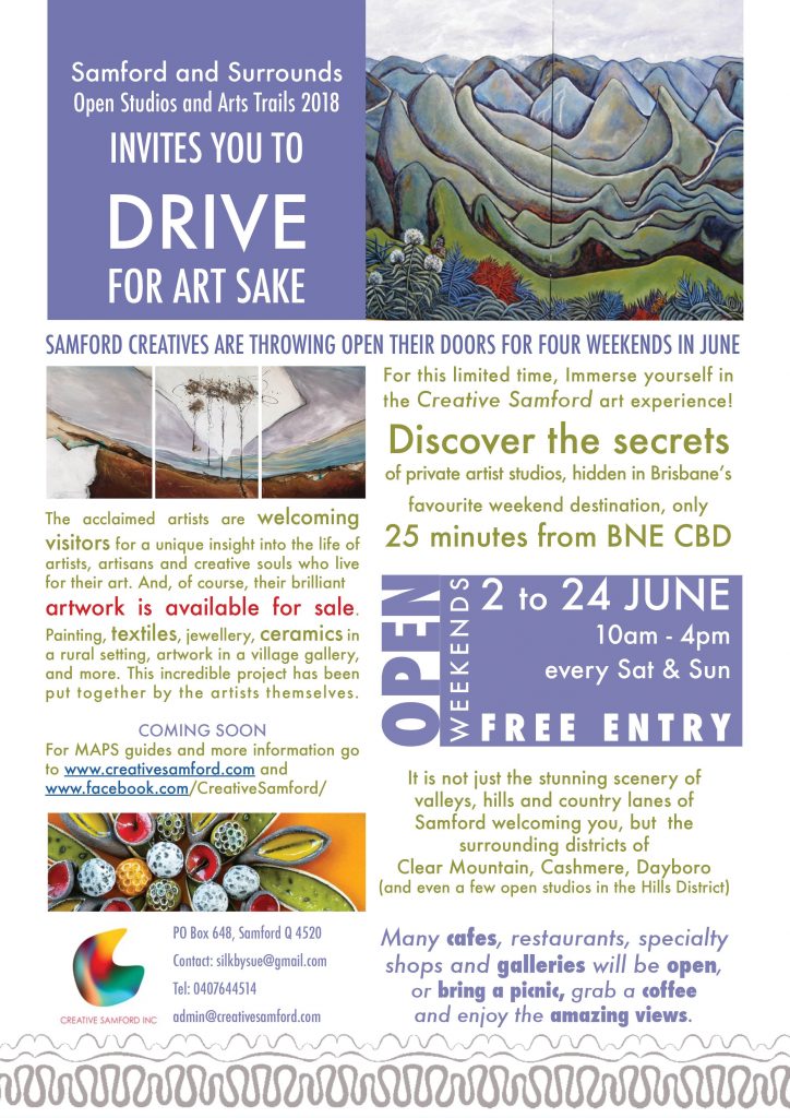 Creative Samford – Arts Trail and Open studio on Now - Selling Brisbane ...