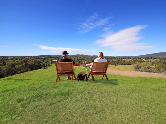 Elevated 4000sqm lots with spectacular views.